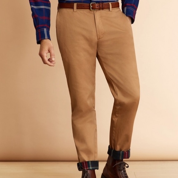 ll bean flannel lined chinos